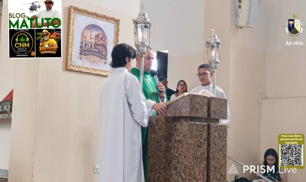BLOG DO MATUTO MISSA VÍDIO